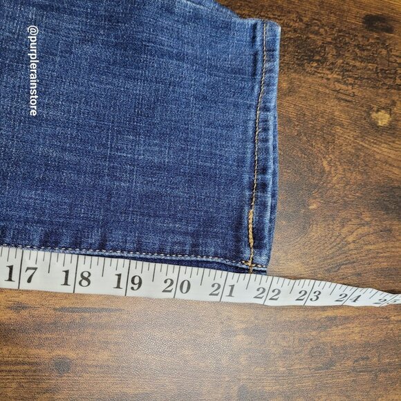 Levi's Jeans Size 31 Skinny Capri 311 Shaping Tummy Control Medium Dark Wash - Picture 11 of 14